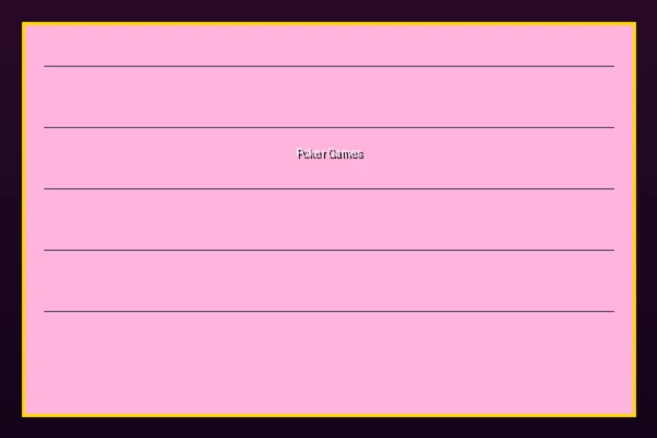 扑克牌游戏多种玩法